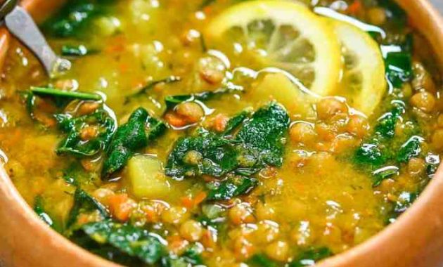 Lentil Soup with Lemon Recipe