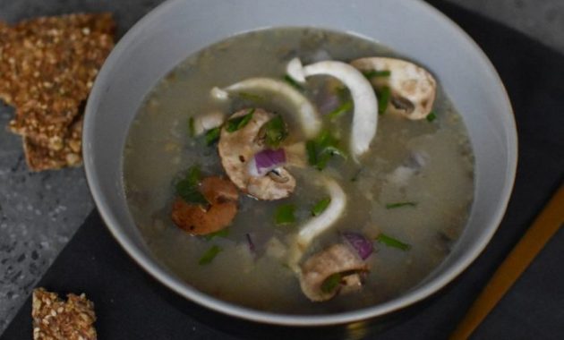 Mushroom Soup Recipe Vegan Delight