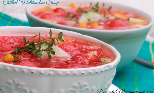 Melon Soup Recipe A Culinary Delight